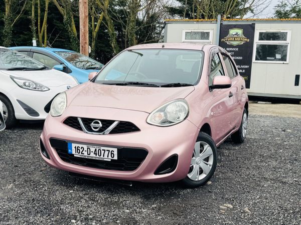 Nissan March Hatchback, Petrol, 2016, Pink