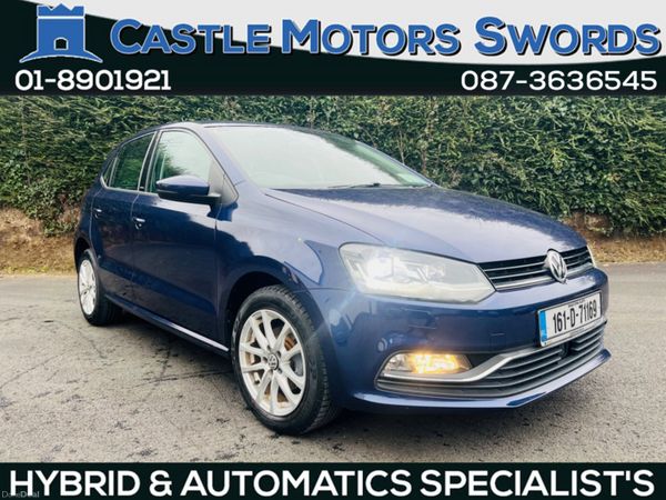 Volkswagen Polo Hatchback, Petrol, 2016, Blue