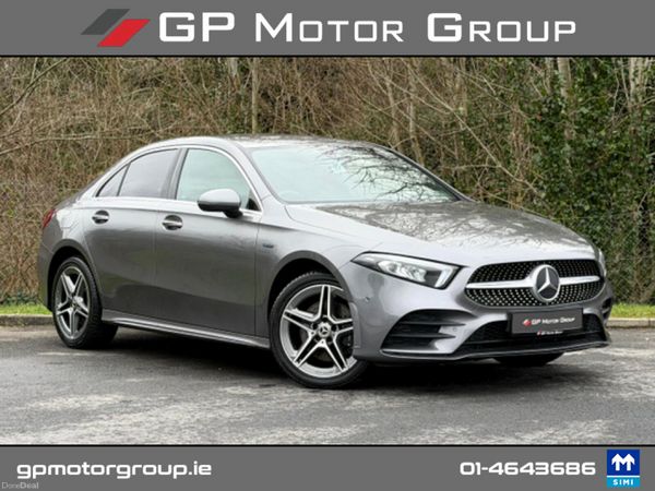 Mercedes-Benz A-Class Saloon, Petrol Plug-in Hybrid, 2020, Grey