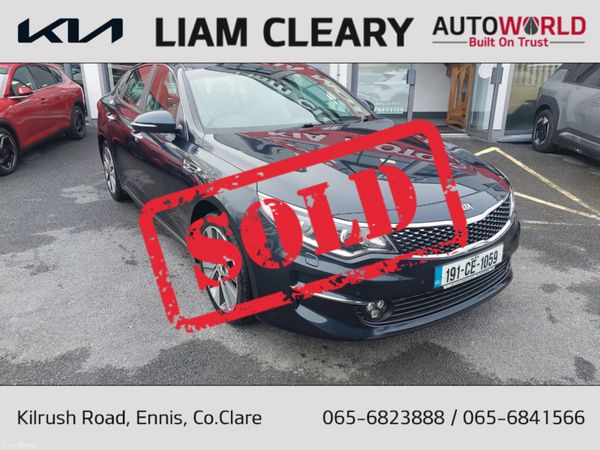 Kia Optima Saloon, Diesel, 2019, Blue