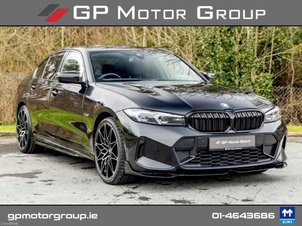 BMW 3-Series Saloon, Petrol Plug-in Hybrid, 2022, Black