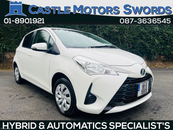 Toyota Vitz Hatchback, Petrol, 2019, White
