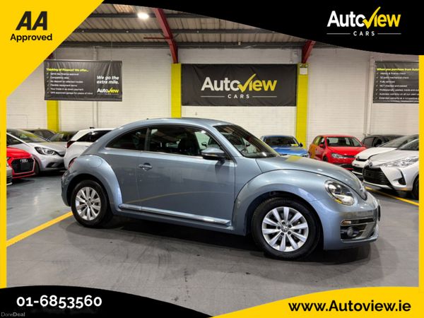 Volkswagen Beetle Hatchback, Petrol, 2016, Blue