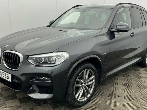 BMW X3 SUV, Diesel Hybrid, 2021, Grey