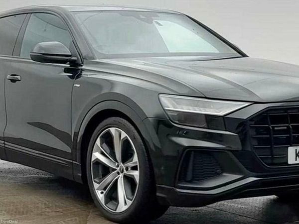 Audi Q8 SUV, Diesel Hybrid, 2022, Black