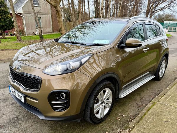 Kia Sportage SUV, Diesel, 2016, Green