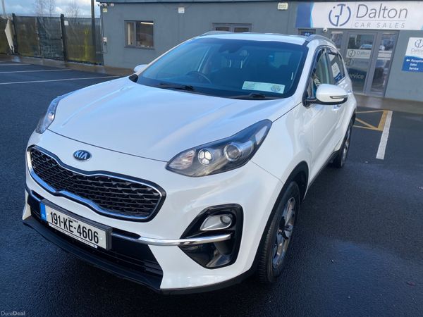 Kia Sportage SUV, Diesel, 2019, White