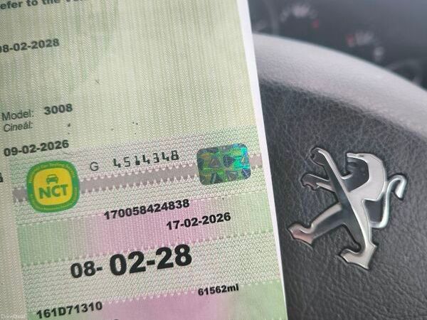 Peugeot 3008 SUV, Diesel, 2016, Silver