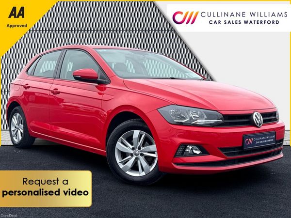 Volkswagen Polo Hatchback, Petrol, 2018, Red