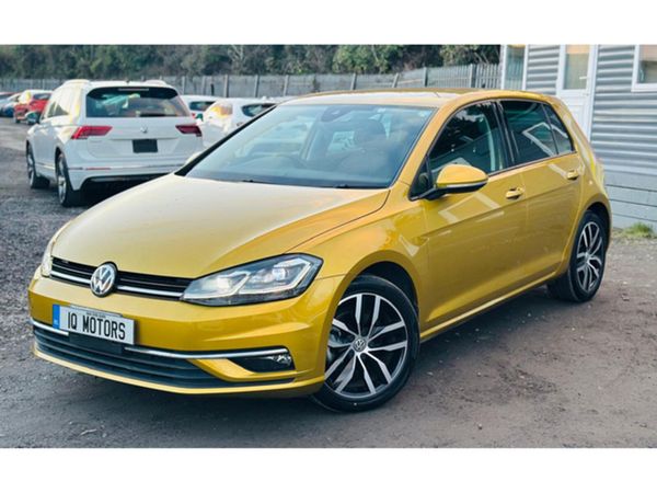 Volkswagen Golf Hatchback, Petrol, 2018, Gold