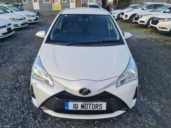 Toyota Vitz Hatchback, Petrol, 2019, White