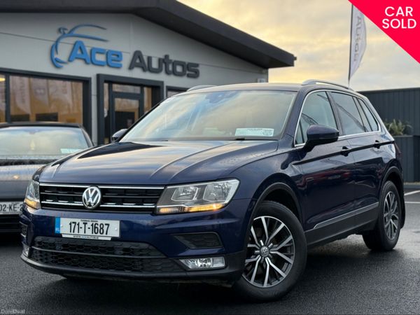 Volkswagen Tiguan SUV, Diesel, 2017, Blue