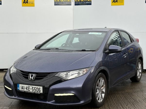 Honda Civic Hatchback, Petrol, 2014, Blue