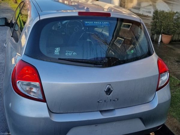 Renault Clio Hatchback, Ethanol Petrol, 2010, Silver
