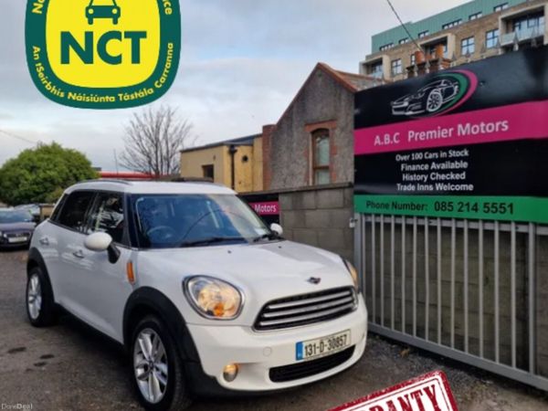 Mini Countryman Hatchback, Diesel, 2013, White