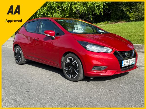 Nissan Micra Hatchback, Petrol, 2022, Red