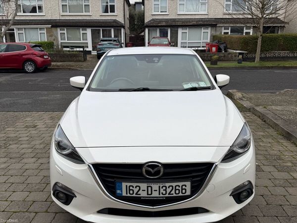 Mazda Mazda3 Saloon, Diesel, 2016, White