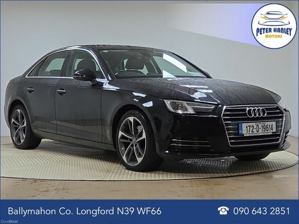 Audi A4 Saloon, Diesel, 2017, Black