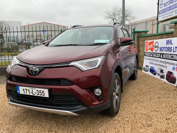 Toyota RAV4 SUV, Diesel, 2017, Red