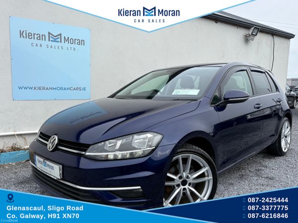 Volkswagen Golf Hatchback, Diesel, 2019, Blue