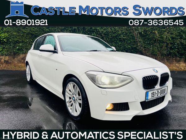 BMW 1-Series Hatchback, Petrol, 2015, White