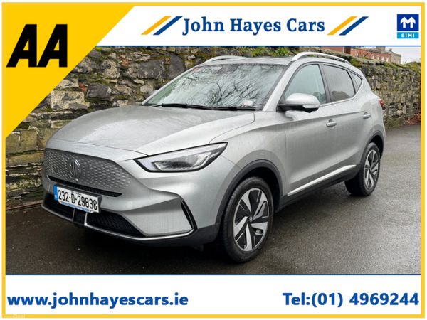MG ZS Hatchback, Electric, 2023, Silver