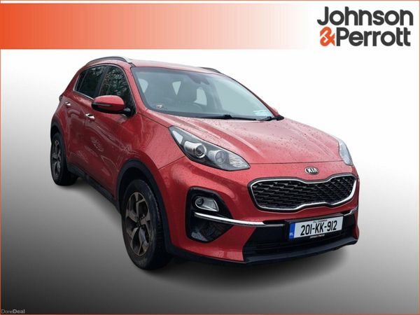 Kia Sportage SUV, Diesel, 2020, Red