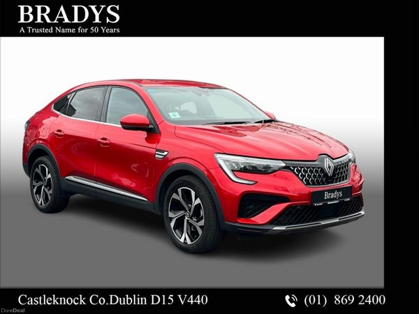 Renault Arkana SUV, Petrol, 2024, Red