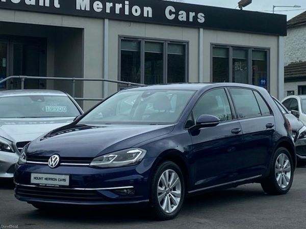 Volkswagen Golf Hatchback, Petrol, 2017, Blue