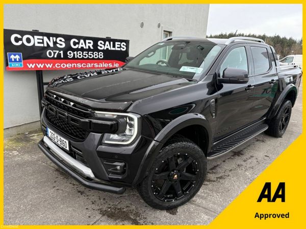 Ford Ranger Pick Up, Diesel, 2023, Black