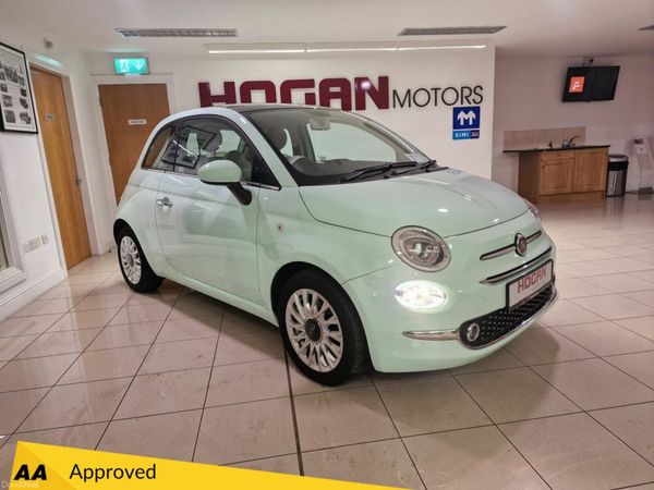 Fiat 500 Hatchback, Petrol, 2018, Green