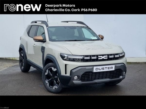 Dacia Duster SUV, Petrol Hybrid, 2026, White