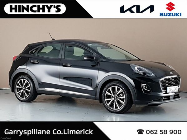 Ford Puma SUV, Petrol Hybrid, 2024, Black