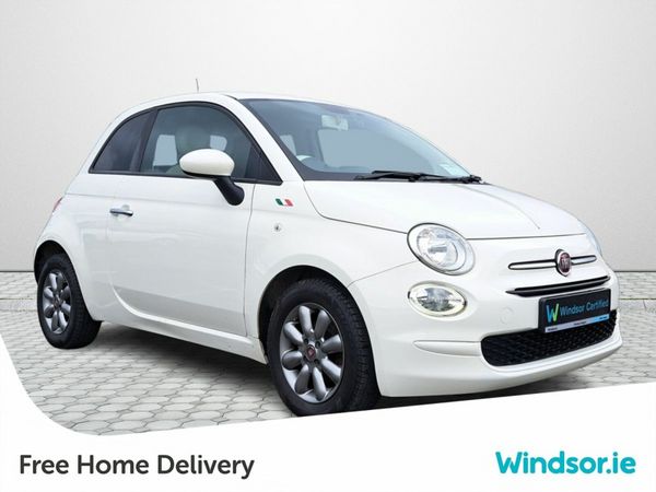 Fiat 500 Hatchback, Petrol, 2019, White