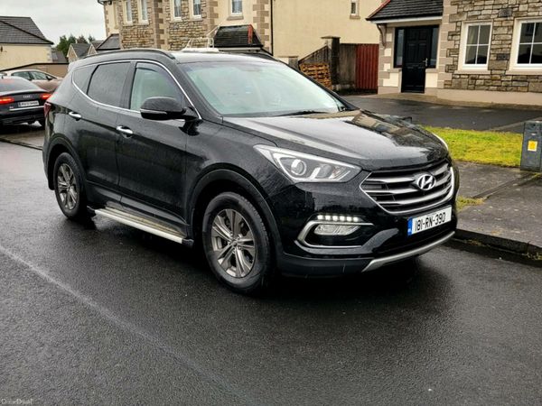 Hyundai Santa Fe SUV, Diesel, 2018, Black