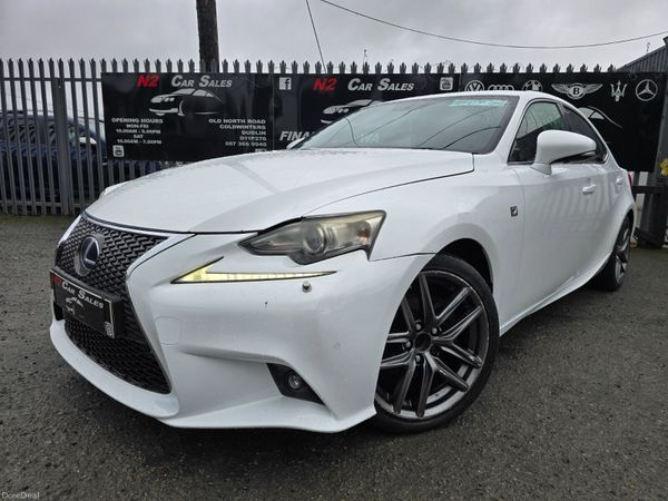 Lexus IS Saloon, Petrol Hybrid, 2014, White