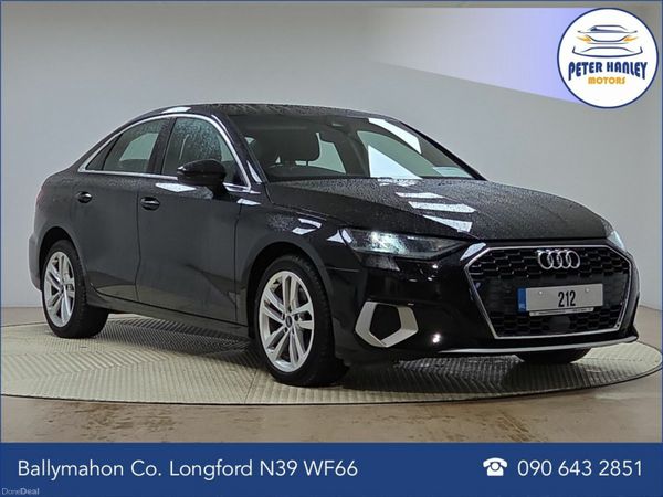 Audi A3 Saloon, Diesel, 2021, Black
