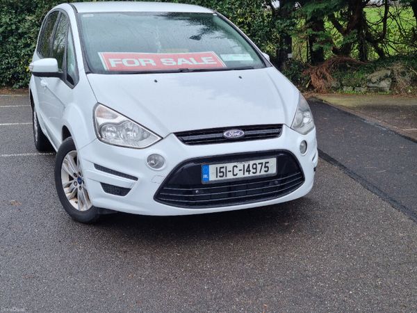 Ford S-Max MPV, Diesel, 2015, White