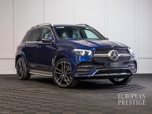 Mercedes-Benz GLE SUV, Diesel Plug-in Hybrid, 2022, Blue