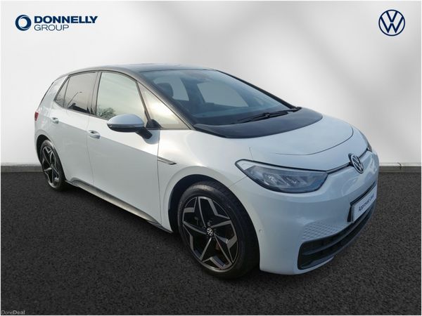 Volkswagen ID.3 Hatchback, Electric, 2023, White