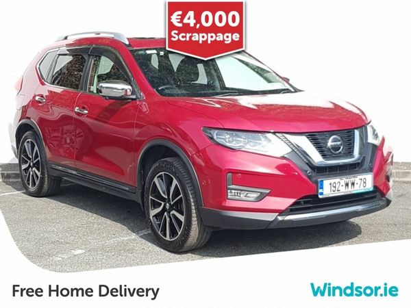 Nissan X-Trail SUV, Petrol, 2019, Red