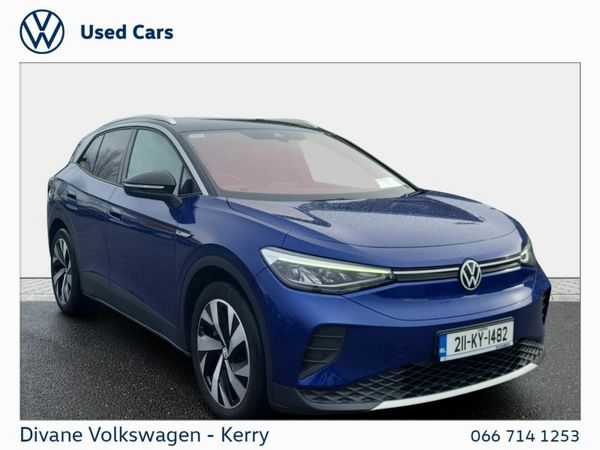 Volkswagen ID.4 SUV, Electric, 2021, Blue