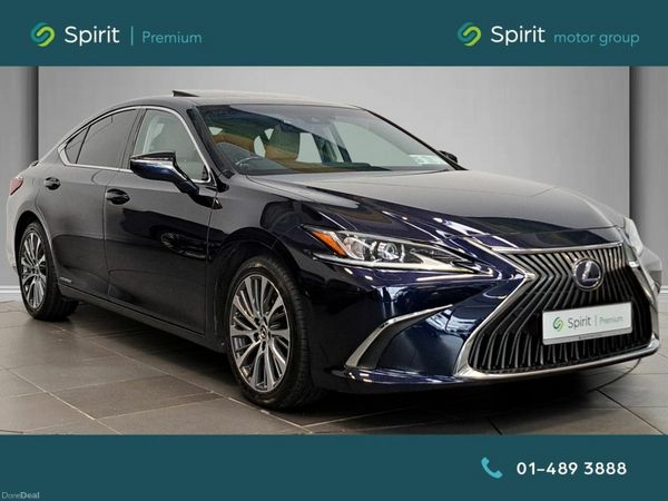 Lexus ES Saloon, Petrol Hybrid, 2020, Blue