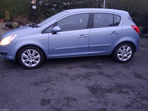 Opel Corsa Hatchback, Petrol, 2008, Blue