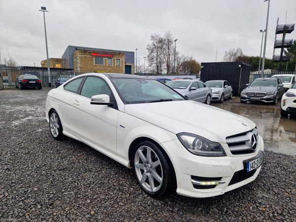 Mercedes-Benz C-Class Coupe, Diesel, 2014, White