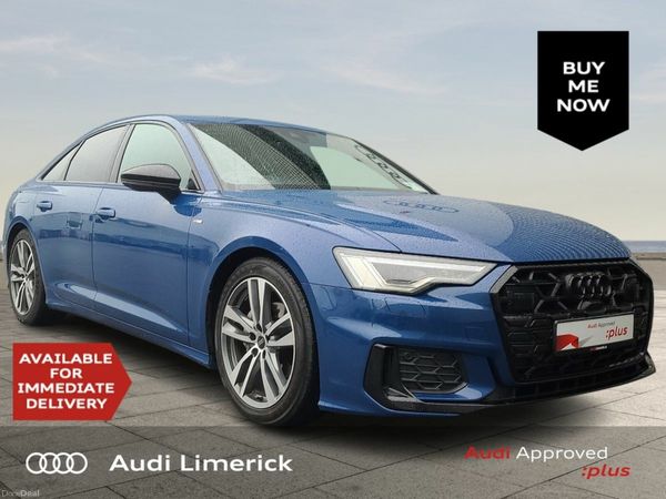 Audi A6 Saloon, Diesel, 2024, Blue