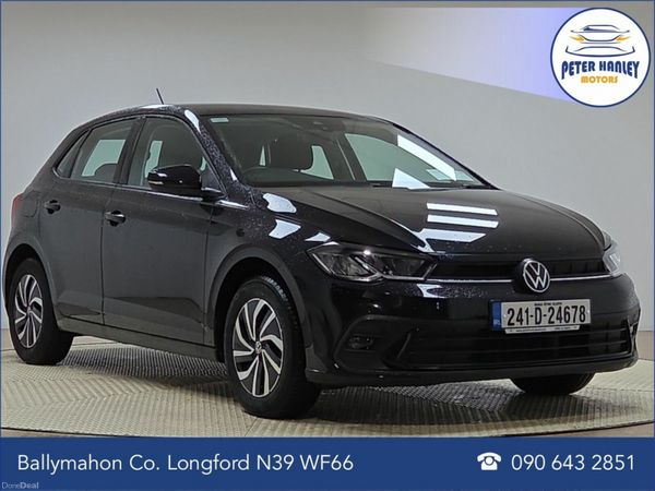 Volkswagen Polo Hatchback, Petrol, 2024, Black