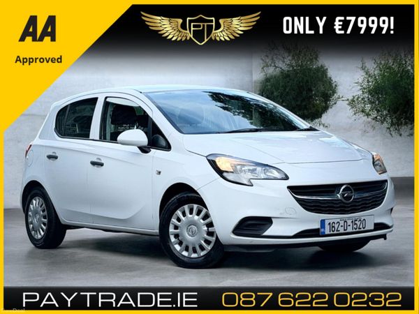 Opel Corsa Hatchback, Petrol, 2016, White