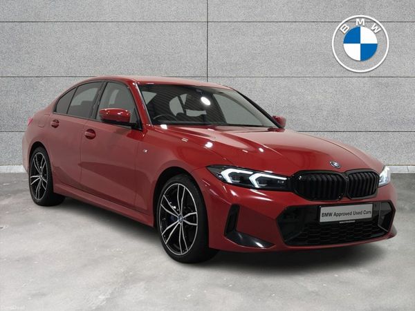 BMW 3-Series Saloon, Petrol Plug-in Hybrid, 2024, Red