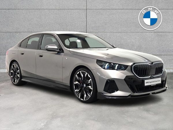 BMW 5-Series Saloon, Petrol Plug-in Hybrid, 2026, Grey